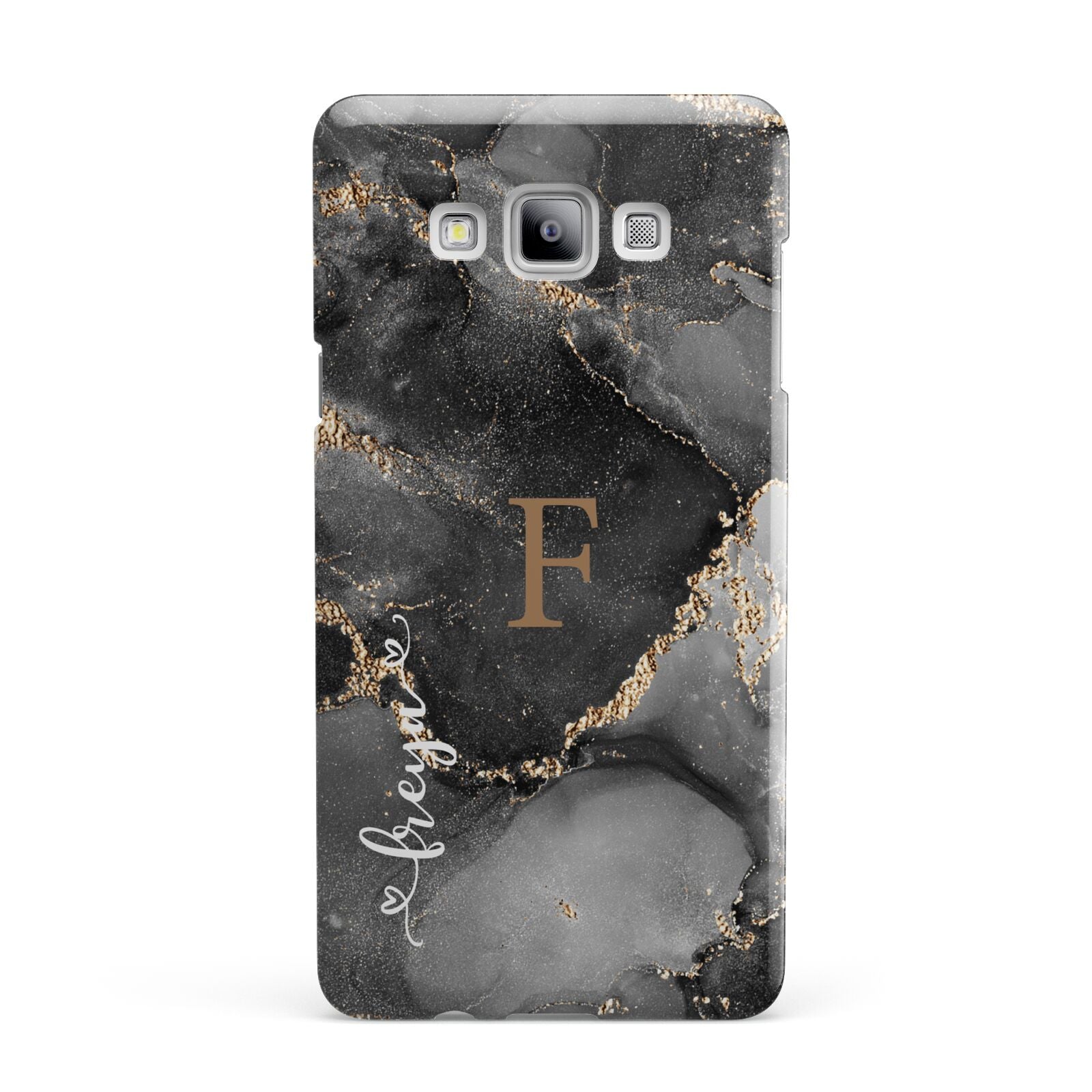 Black Marble Samsung Galaxy A7 2015 Case