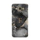 Black Marble Samsung Galaxy A8 Case