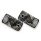 Black Marble Samsung Galaxy Case Flat Overview