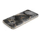 Black Marble Samsung Galaxy Case Top Cutout