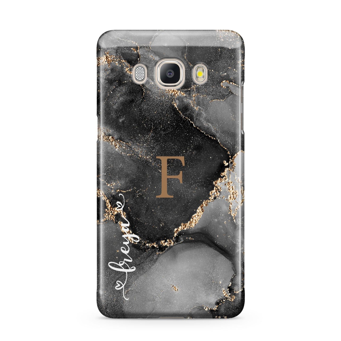 Black Marble Samsung Galaxy J5 2016 Case