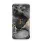 Black Marble Samsung Galaxy J7 2017 Case