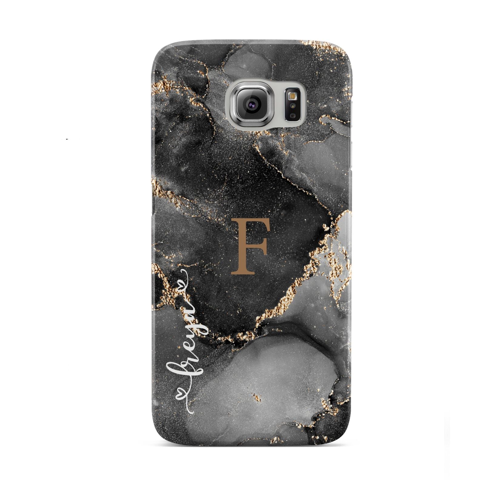 Black Marble Samsung Galaxy S6 Case