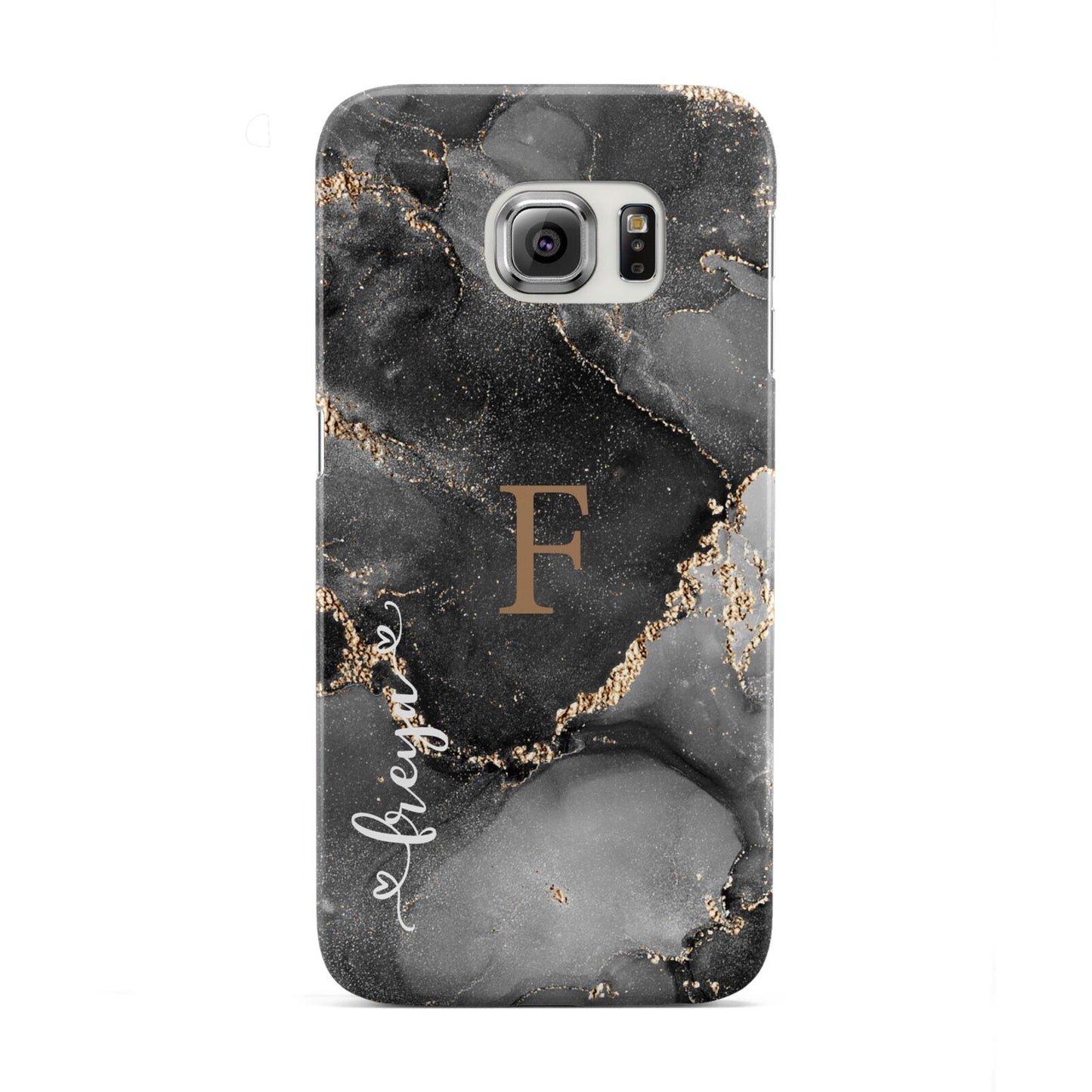 Black Marble Samsung Galaxy S6 Edge Case