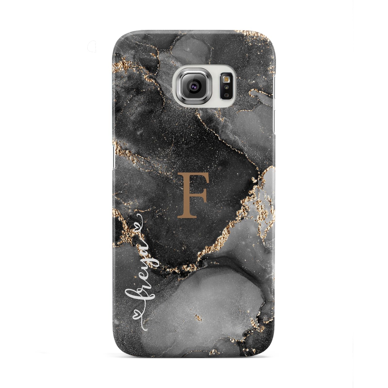 Black Marble Samsung Galaxy S6 Edge Case