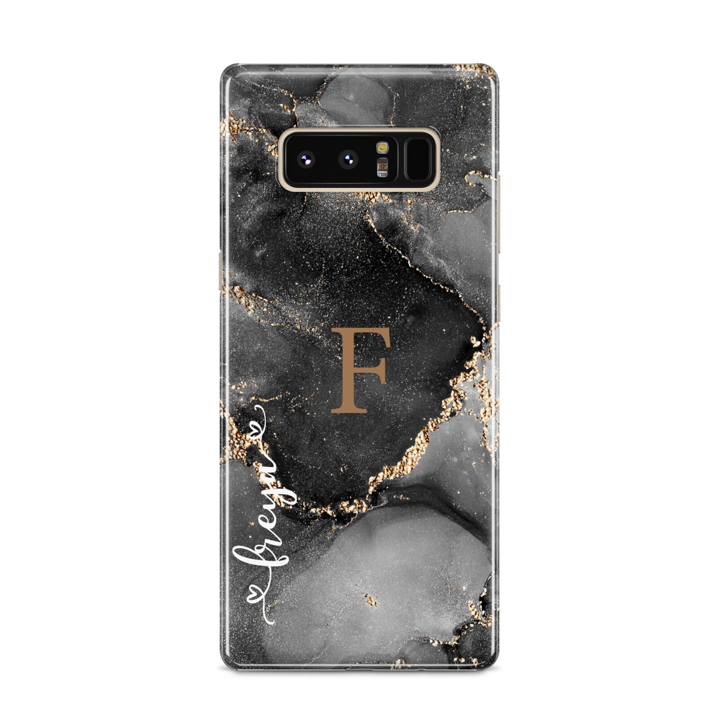 Black Marble Samsung Galaxy S8 Case