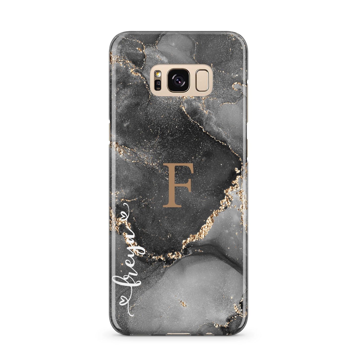 Black Marble Samsung Galaxy S8 Plus Case