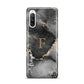Black Marble Sony Xperia 10 III Case