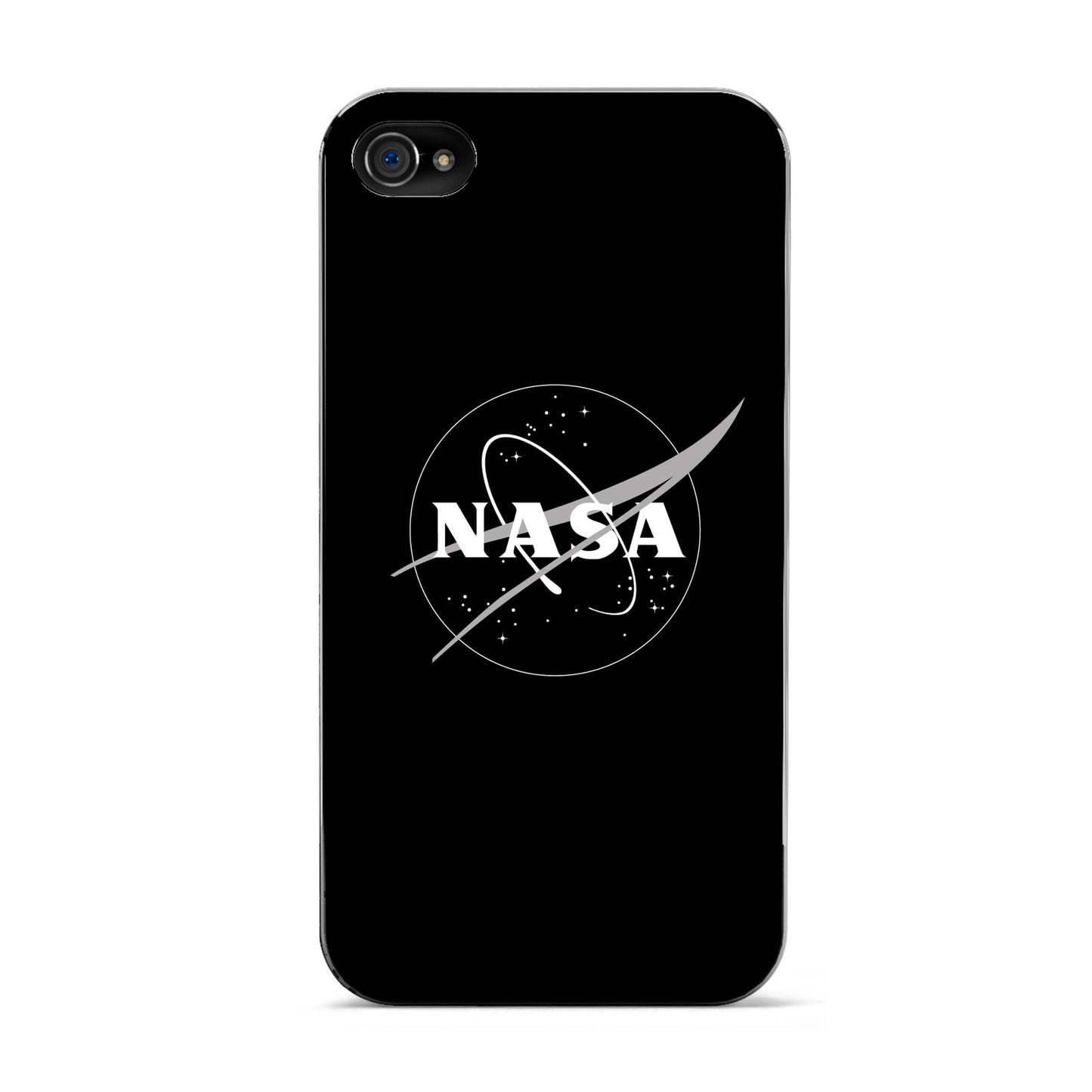 Black NASA Meatball Apple iPhone 4s Case