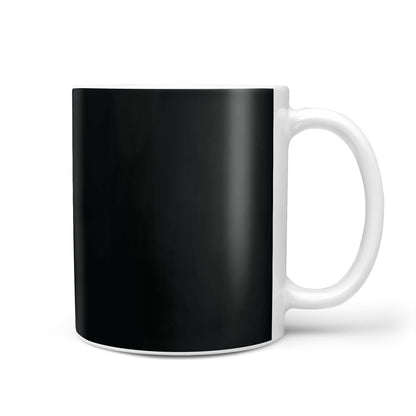 Black Personalised Initials 10oz Mug