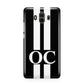 Black Personalised Initials Huawei Mate 10 Protective Phone Case
