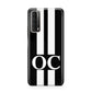 Black Personalised Initials Huawei P Smart 2021