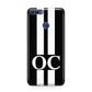 Black Personalised Initials Huawei P Smart Case