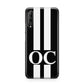 Black Personalised Initials Huawei P Smart Pro 2019