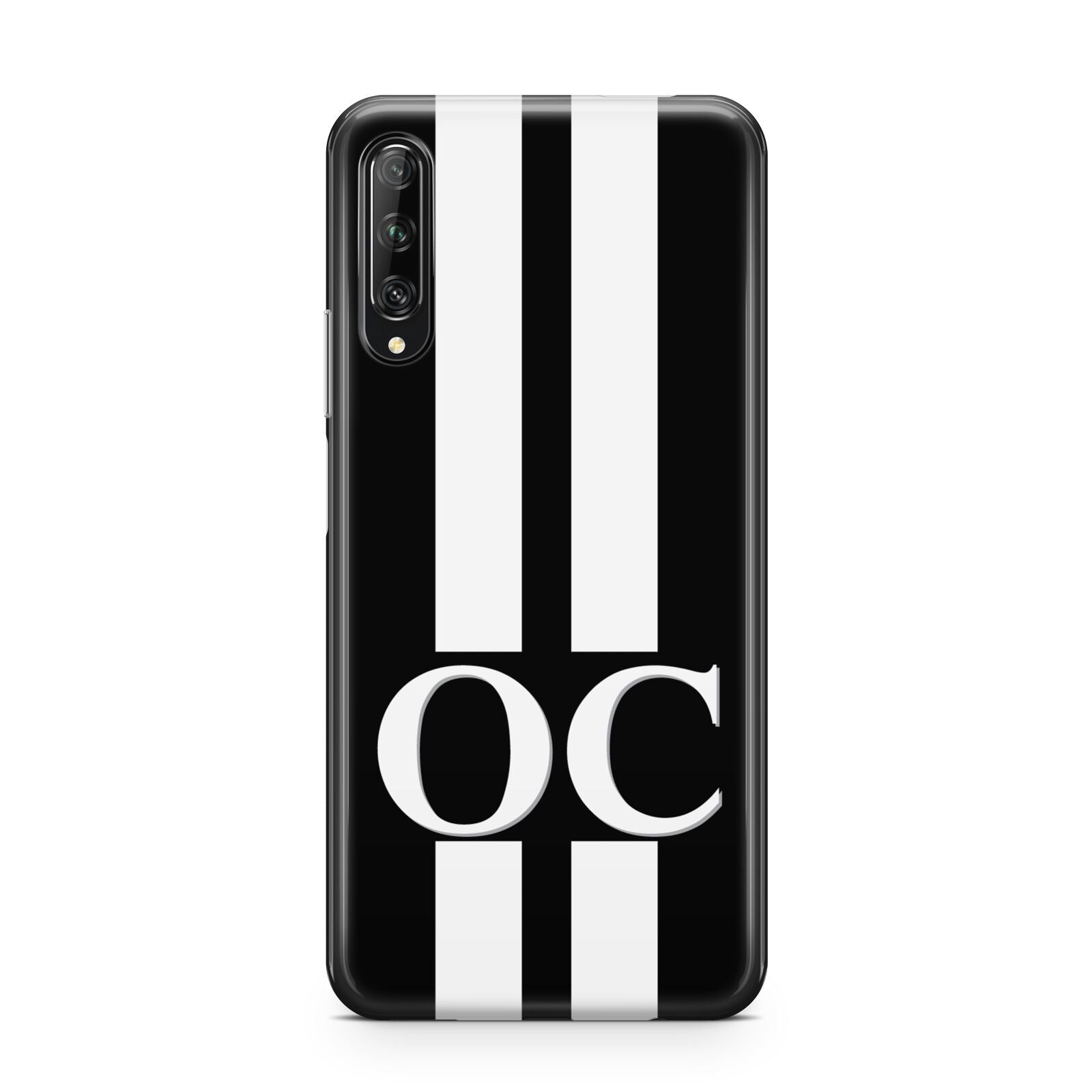 Black Personalised Initials Huawei P Smart Pro 2019