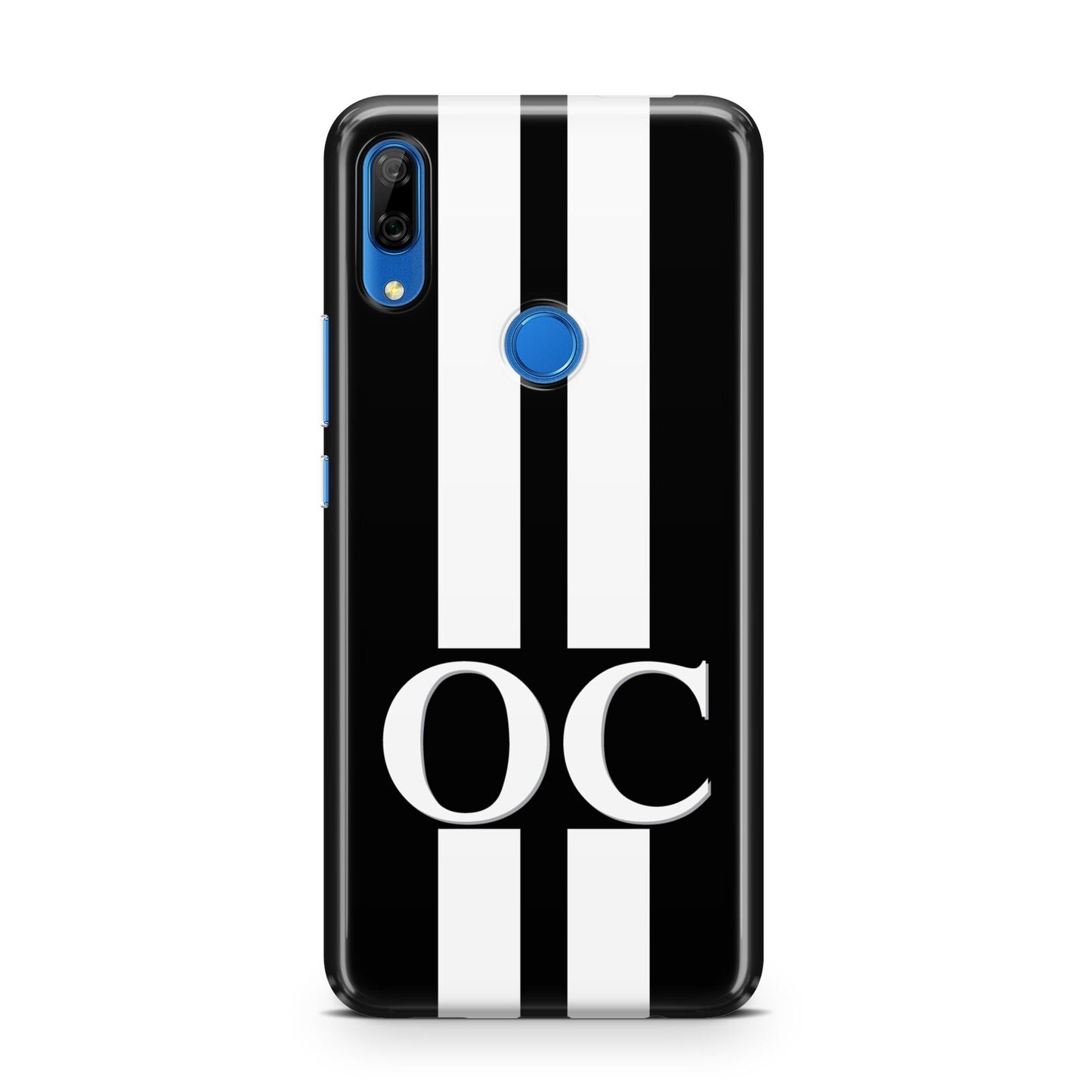 Black Personalised Initials Huawei P Smart Z