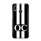 Black Personalised Initials Huawei P20 Lite Phone Case
