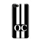Black Personalised Initials Huawei Y5 Prime 2018 Phone Case