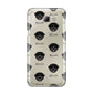Black Russian Terrier Icon with Name Samsung Galaxy A8 2016 Case