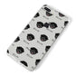 Black Russian Terrier Icon with Name iPhone 8 Plus Bumper Case on Silver iPhone Alternative Image