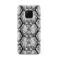 Black Snakeskin Huawei Mate 20 Pro Phone Case