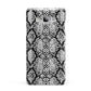 Black Snakeskin Samsung Galaxy A7 2015 Case