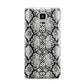 Black Snakeskin Samsung Galaxy Note 4 Case