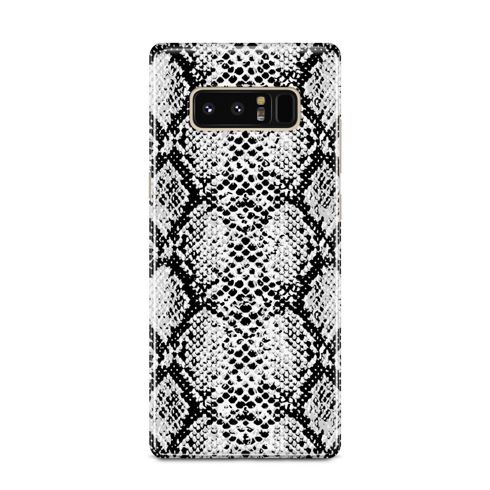Black Snakeskin Samsung Galaxy Note 8 Case