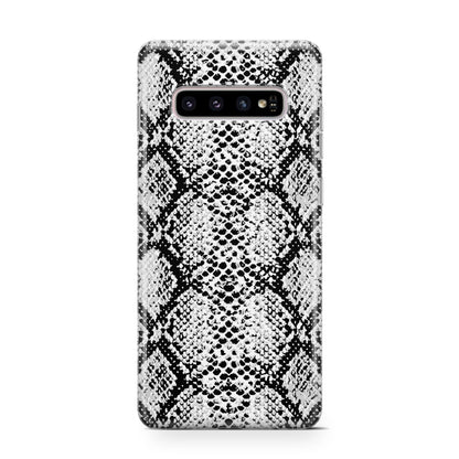 Black Snakeskin Samsung Galaxy S10 Case