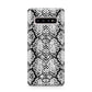 Black Snakeskin Samsung Galaxy S10 Plus Case