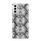 Black Snakeskin Samsung S21 Plus Case