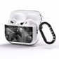 Black Space AirPods Pro Clear Case Side Image