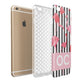 Black Striped Flamingo Apple iPhone 6 Plus 3D Tough Case Expand Detail Image