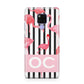 Black Striped Flamingo Huawei Mate 20X Phone Case