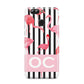 Black Striped Flamingo Huawei Nova 2s Phone Case