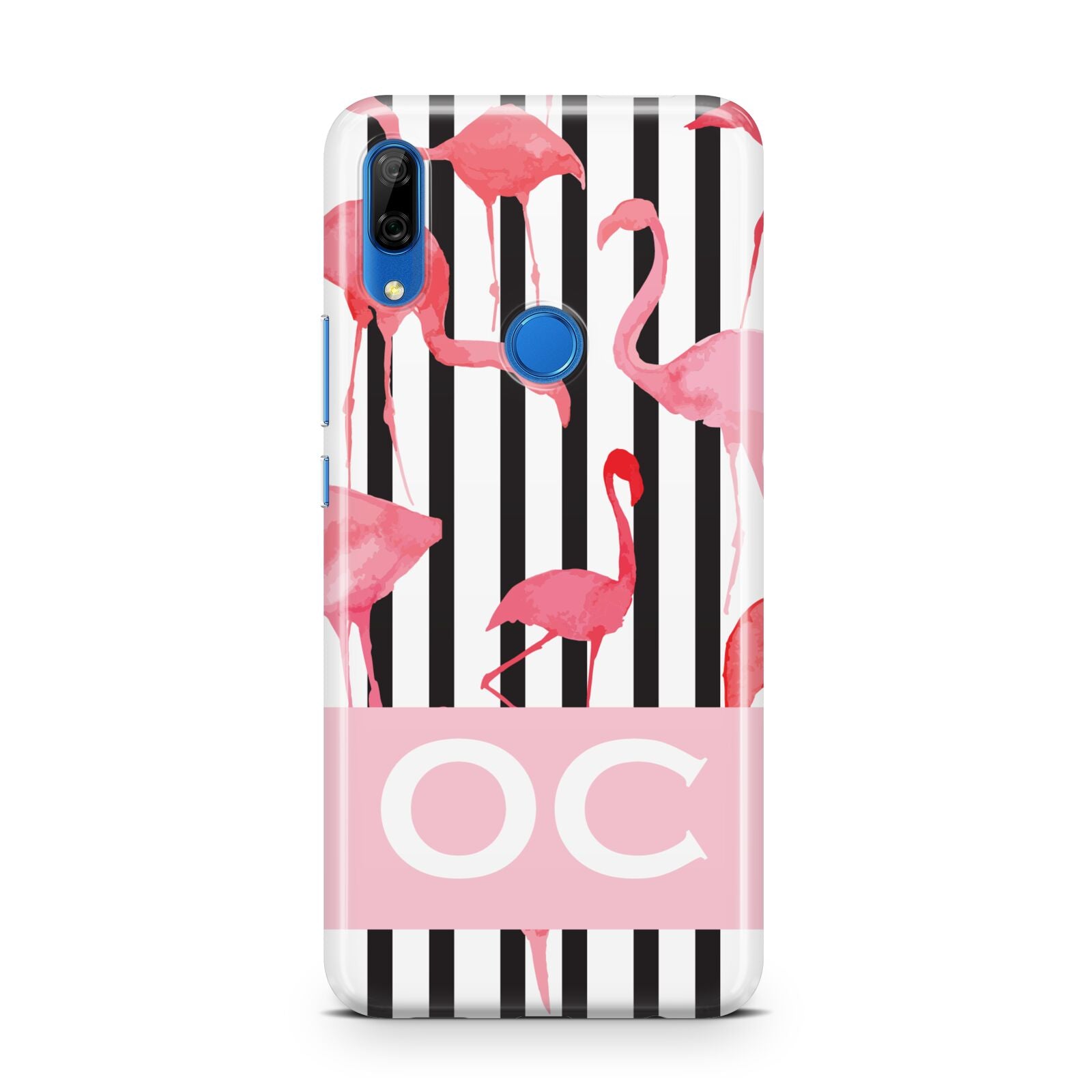 Black Striped Flamingo Huawei P Smart Z