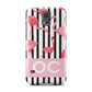 Black Striped Flamingo Samsung Galaxy S5 Case