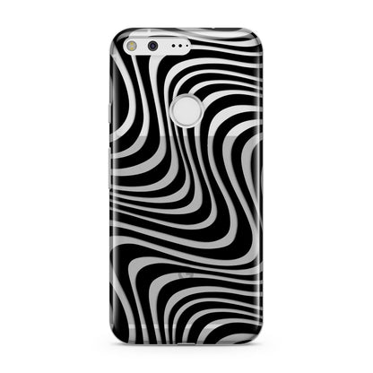 Black Wave Google Pixel Case
