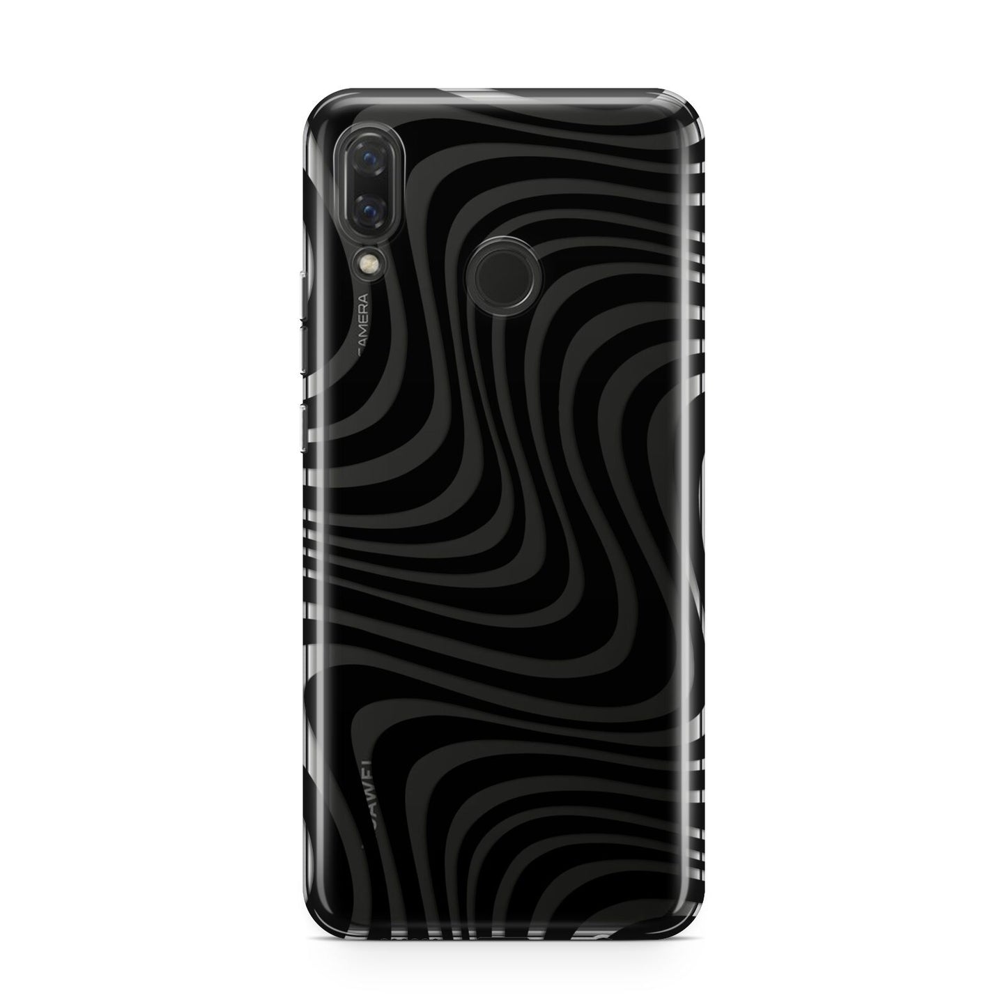 Black Wave Huawei Nova 3 Phone Case