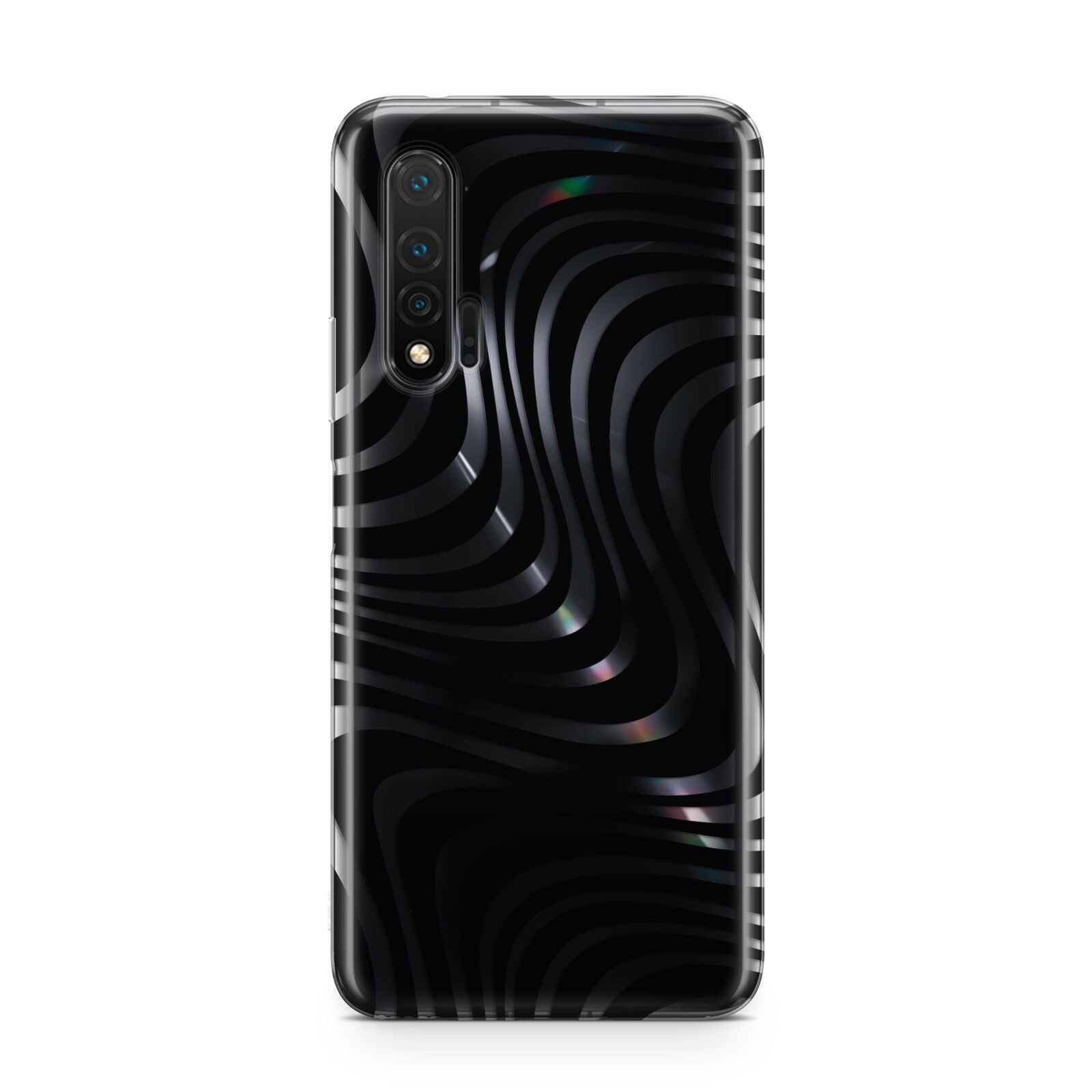 Black Wave Huawei Nova 6 Phone Case