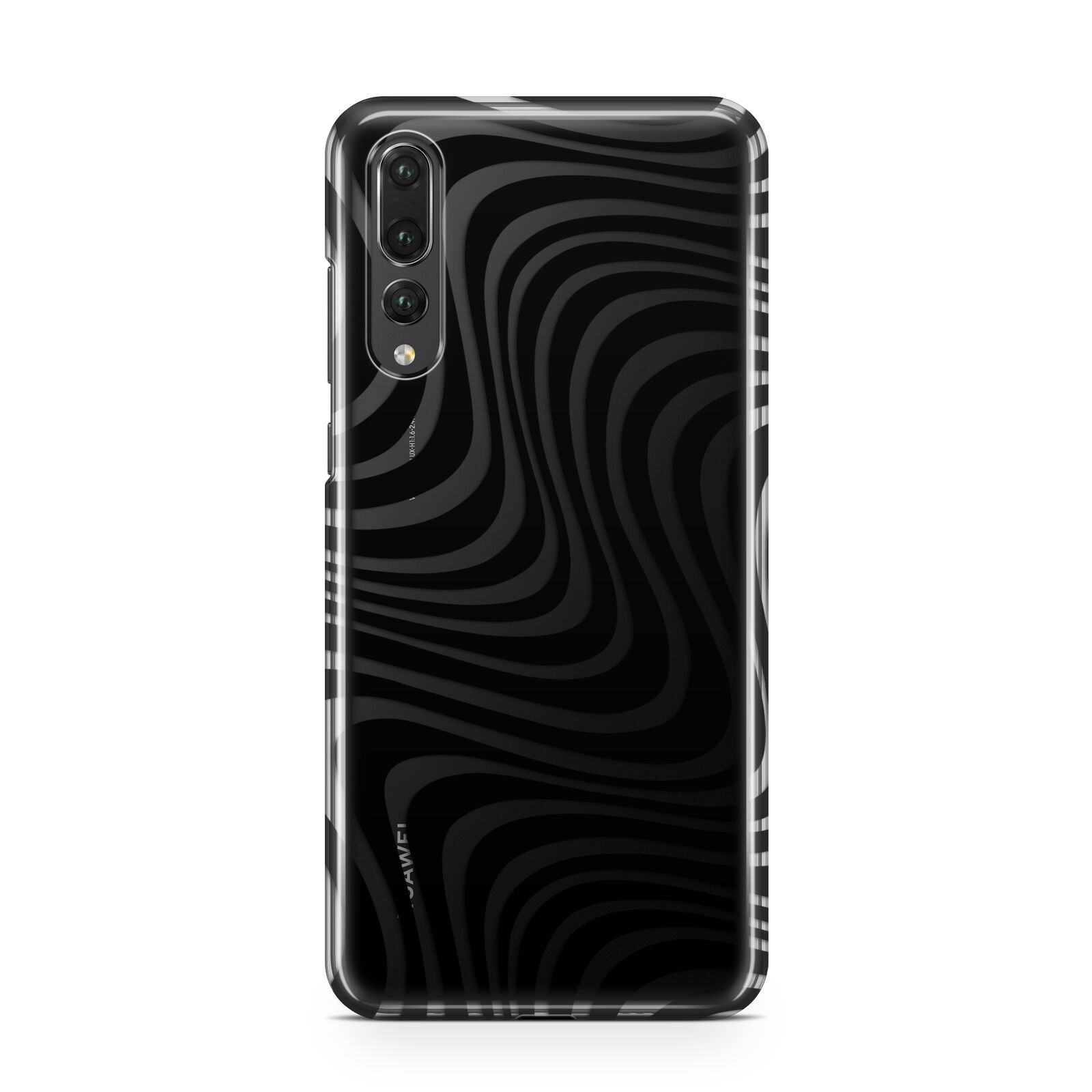 Black Wave Huawei P20 Pro Phone Case