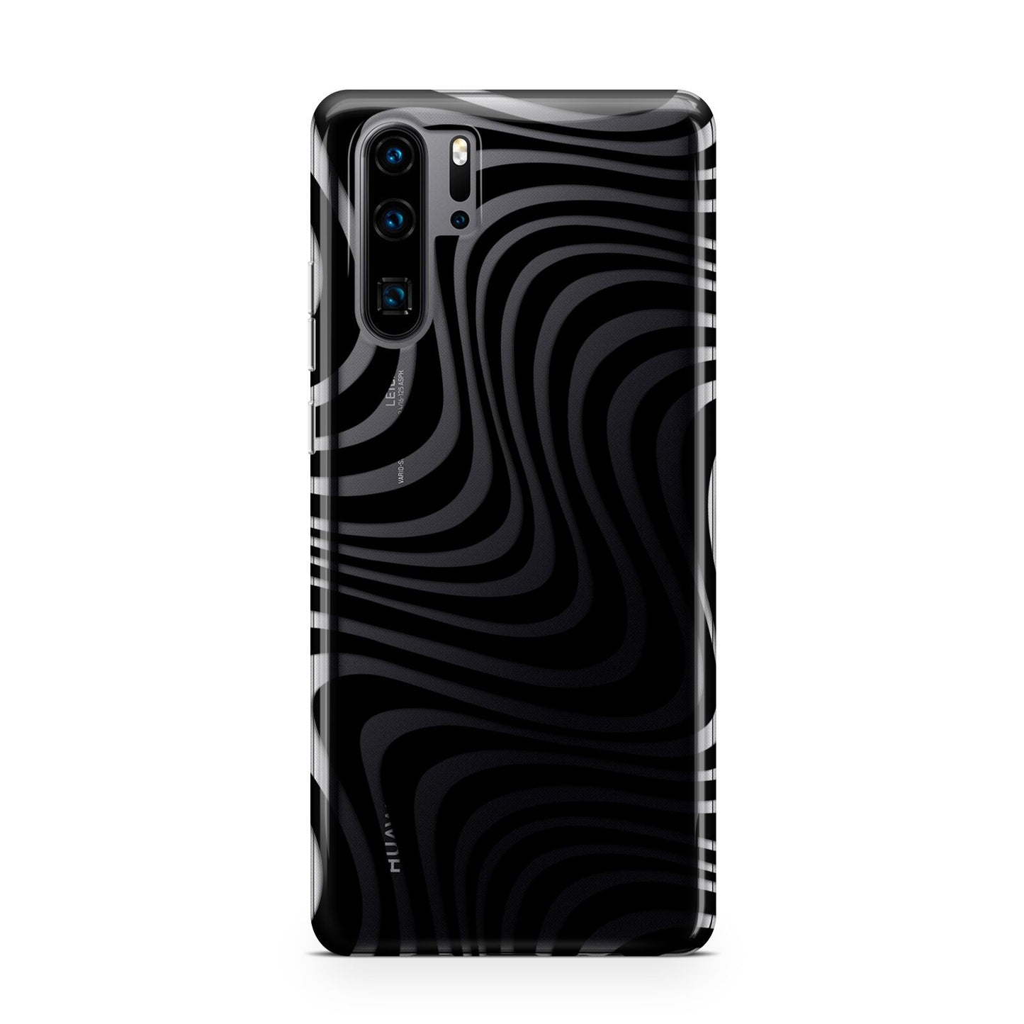Black Wave Huawei P30 Pro Phone Case