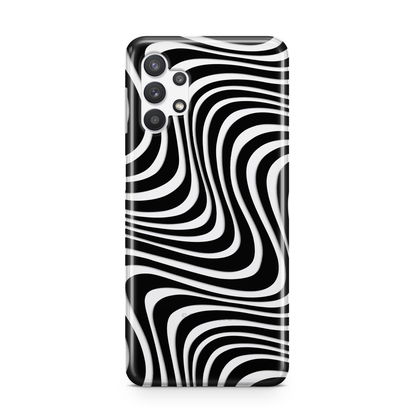 Black Wave Samsung A32 5G Case