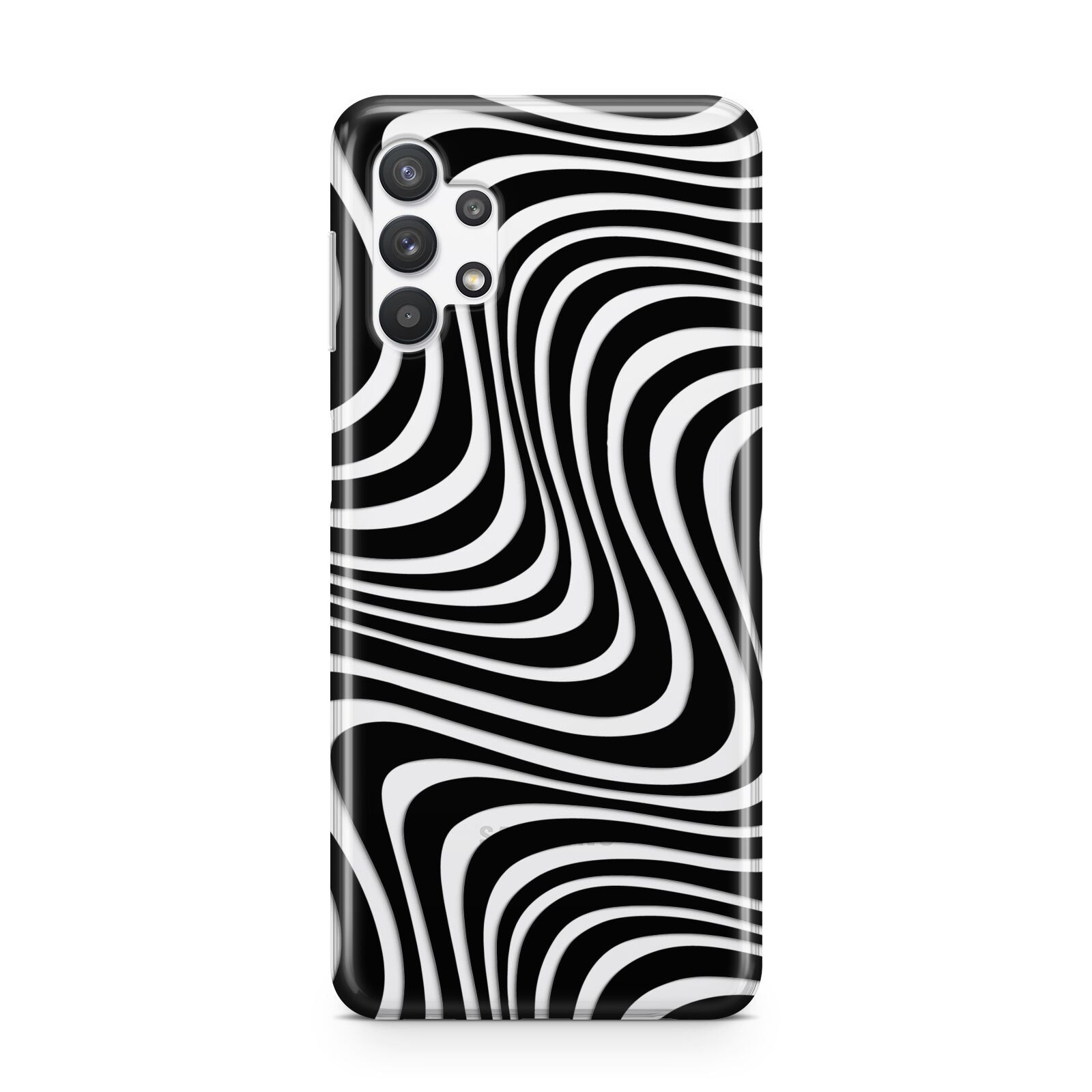 Black Wave Samsung A32 5G Case