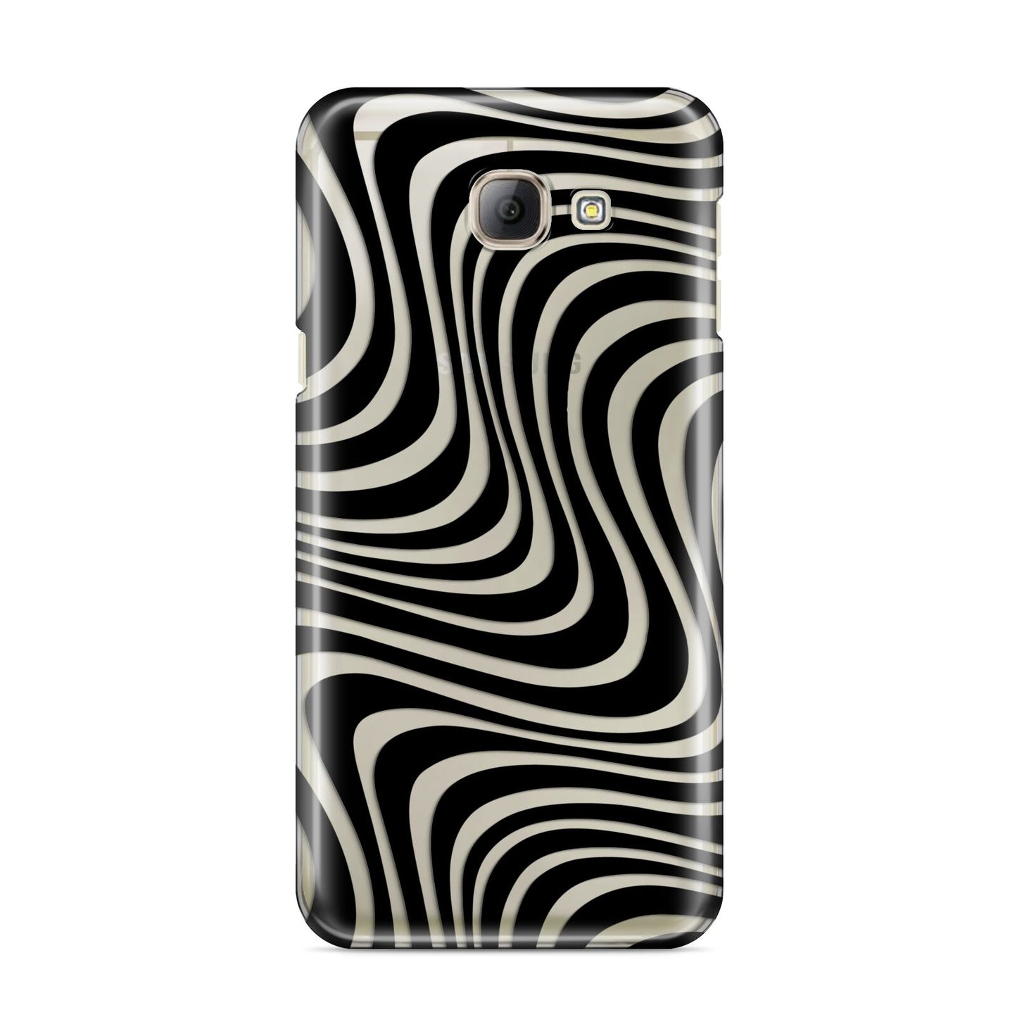 Black Wave Samsung Galaxy A8 2016 Case