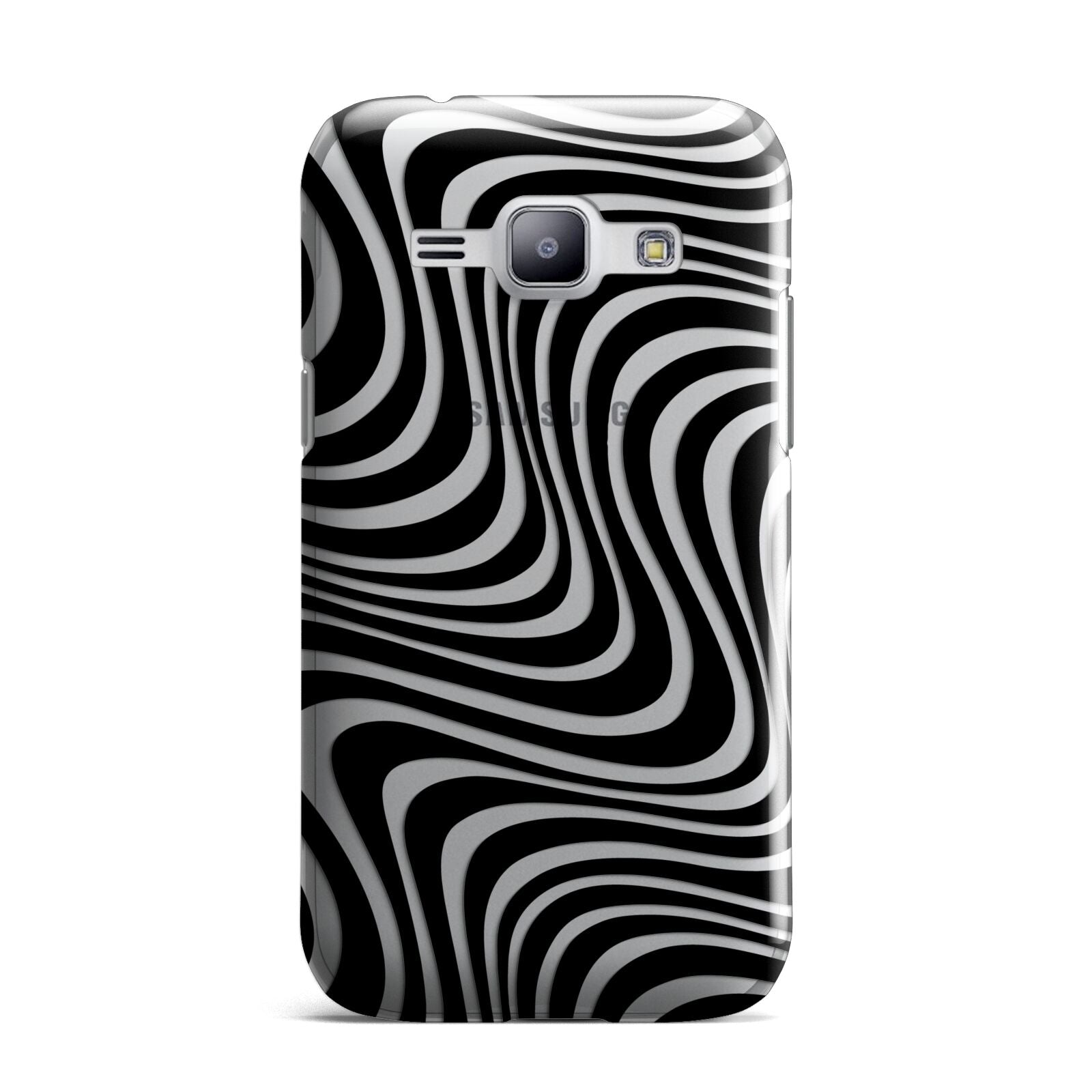 Black Wave Samsung Galaxy J1 2015 Case