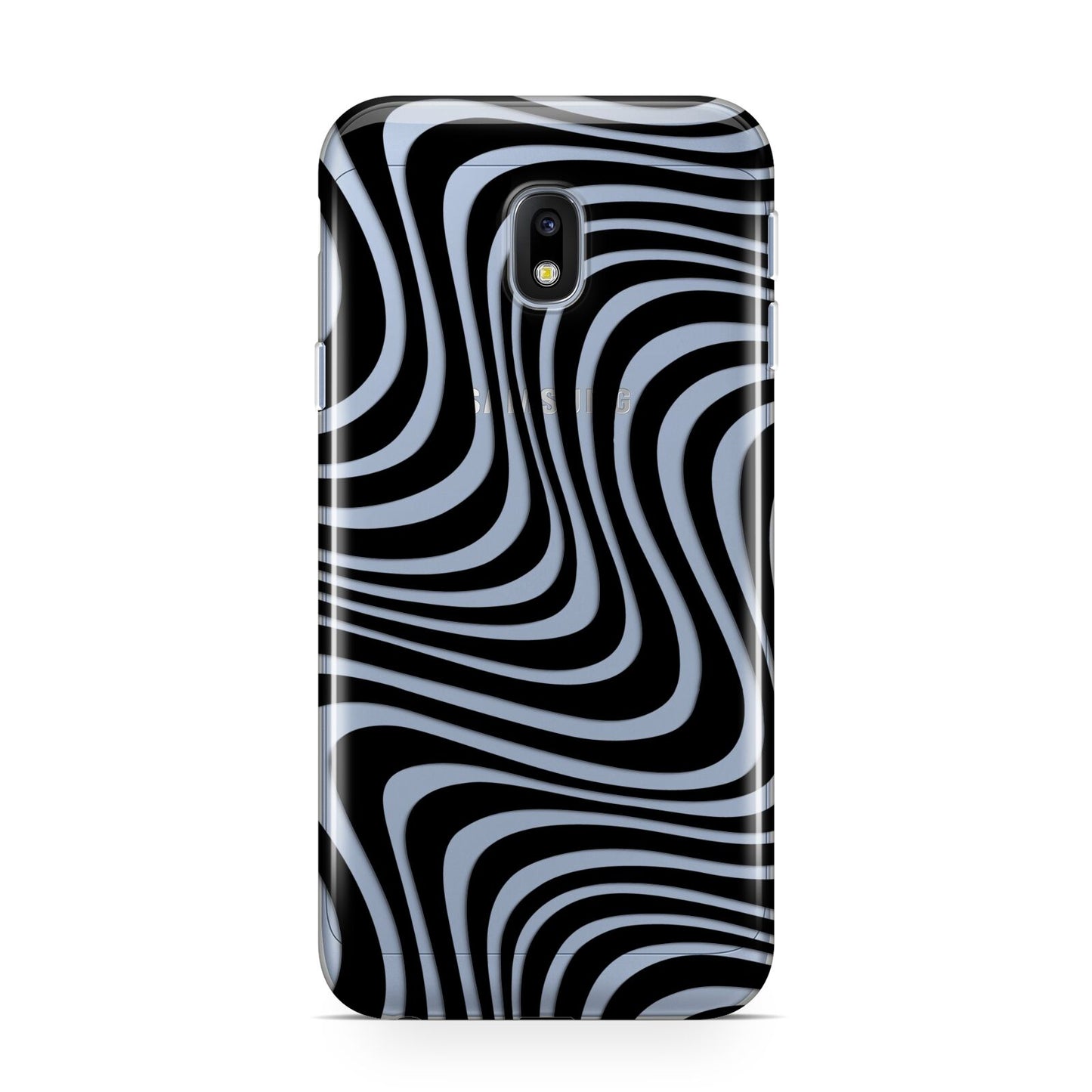 Black Wave Samsung Galaxy J3 2017 Case