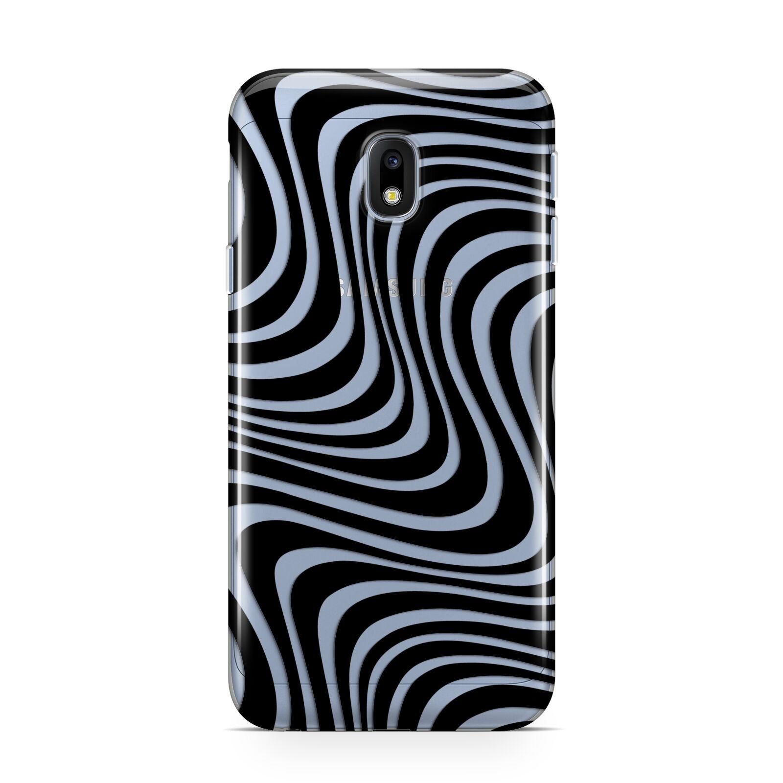 Black Wave Samsung Galaxy J3 2017 Case