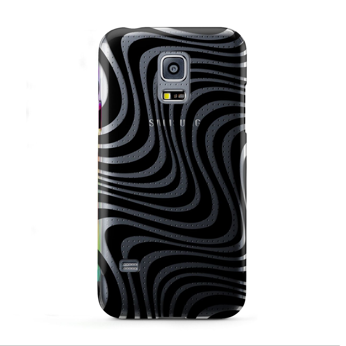 Black Wave Samsung Galaxy S5 Mini Case