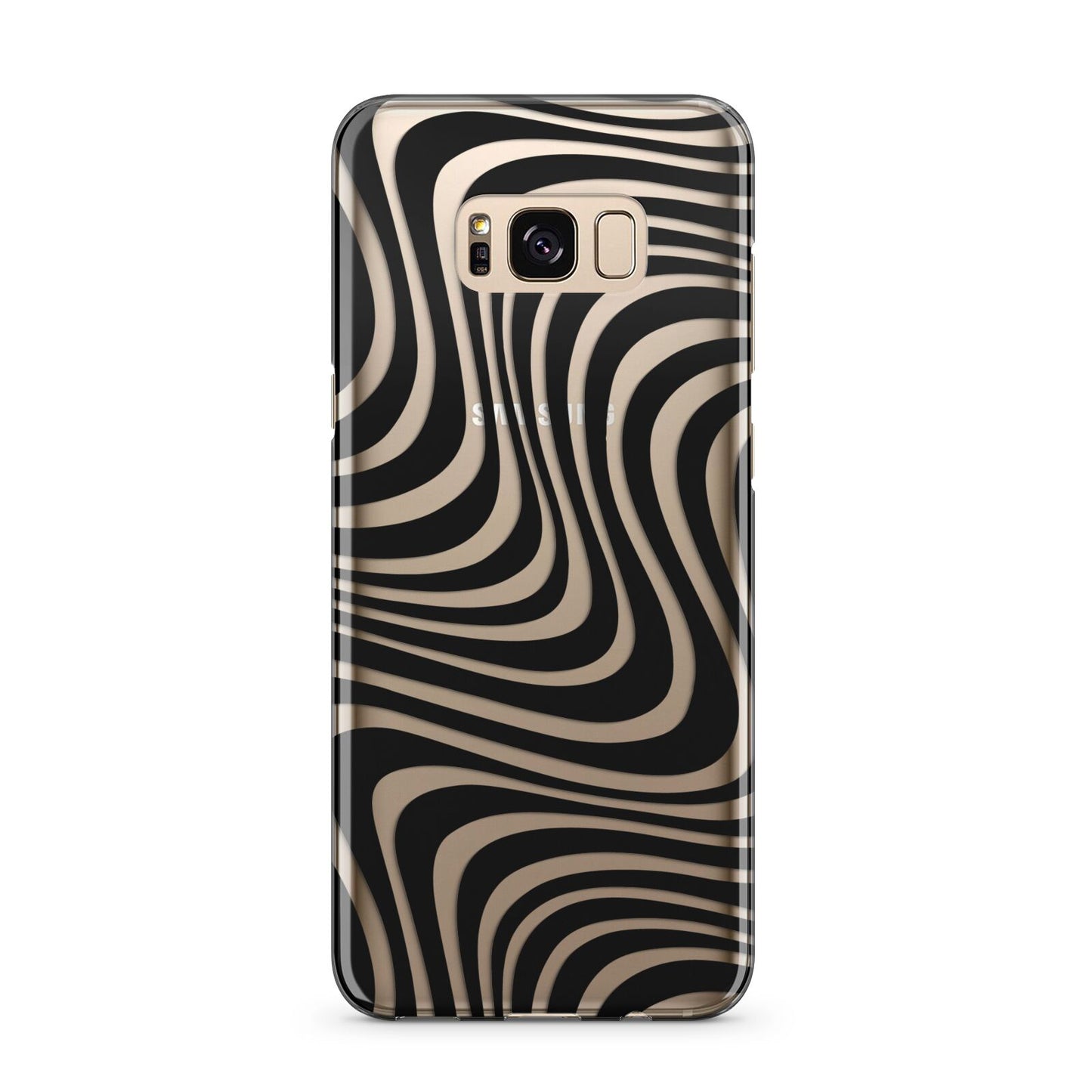Black Wave Samsung Galaxy S8 Plus Case